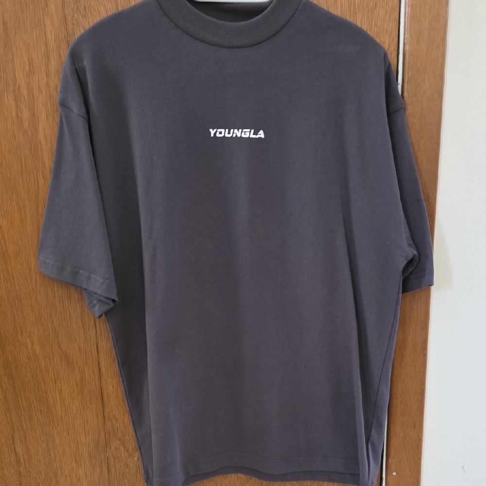 YoungLA Men's Charcoal Classic Tee